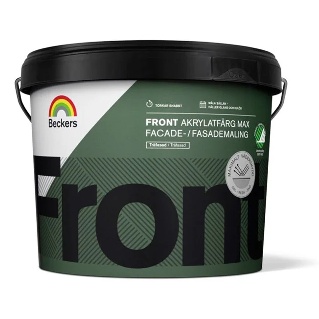 Front Akrylatfärg max 191 Faluröd 3 liter