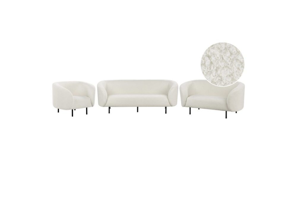 6-sits Soffgrupp Loen Vit/Svart