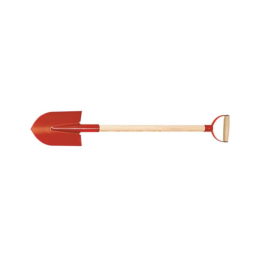 Minispade 690mm, Plåt Röd, 10st, Nyby