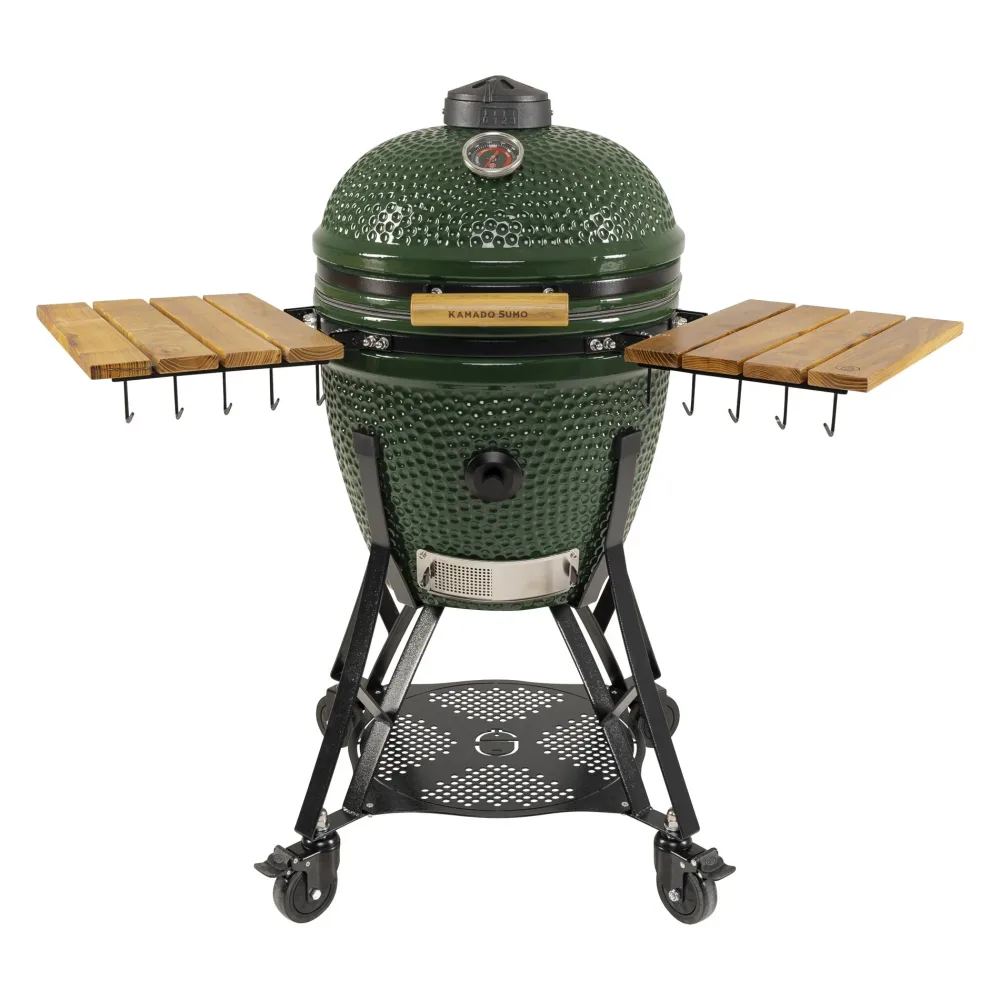 Kamado Sumo Classic Large Kolgrill Ø47 cm Svart