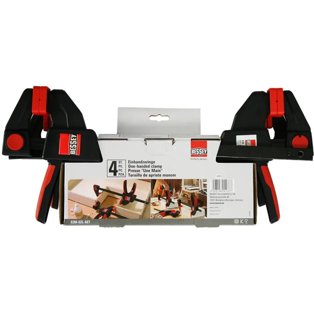Bessey EZM-EZL-SET Enhandstvingsats 2 olika modeller