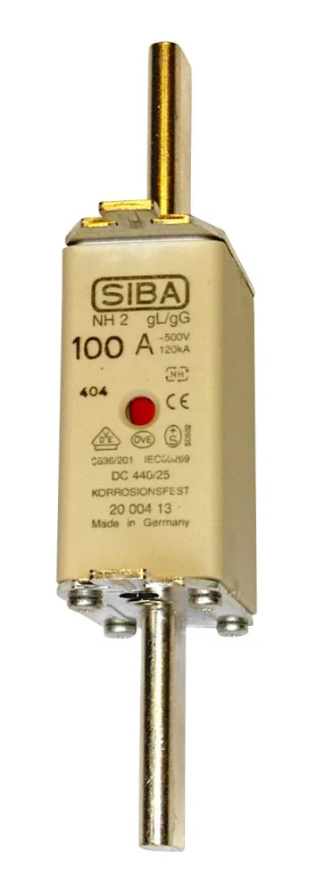 SIBA 2000413.315 Knivsäkring NH2, gL/gG 315 A, 3-pack