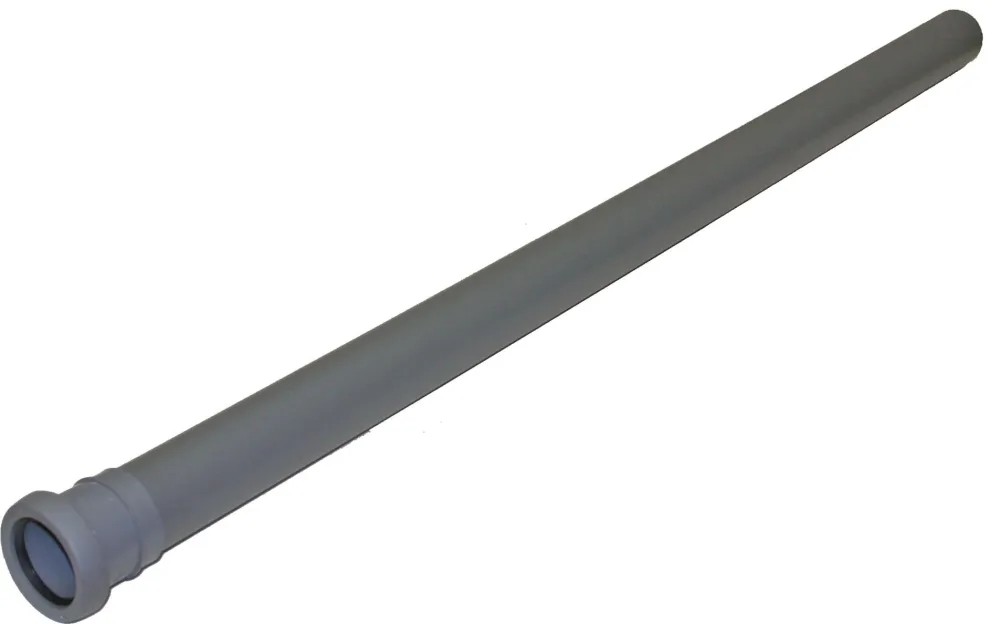 Pipelife 070047 Avloppsrör med 1 muff 75 x 3000 mm