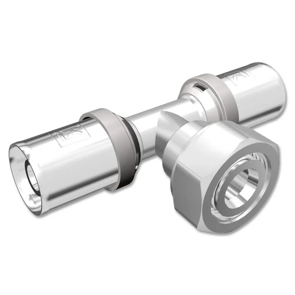 LK Systems PressPex 1882317 T-koppling med lekande mutter 20 x 16 x 16 mm