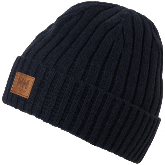 BEANIE HELLY HANSEN ULL KENSINGTON NAVY STD, MARINBLÅ STD
