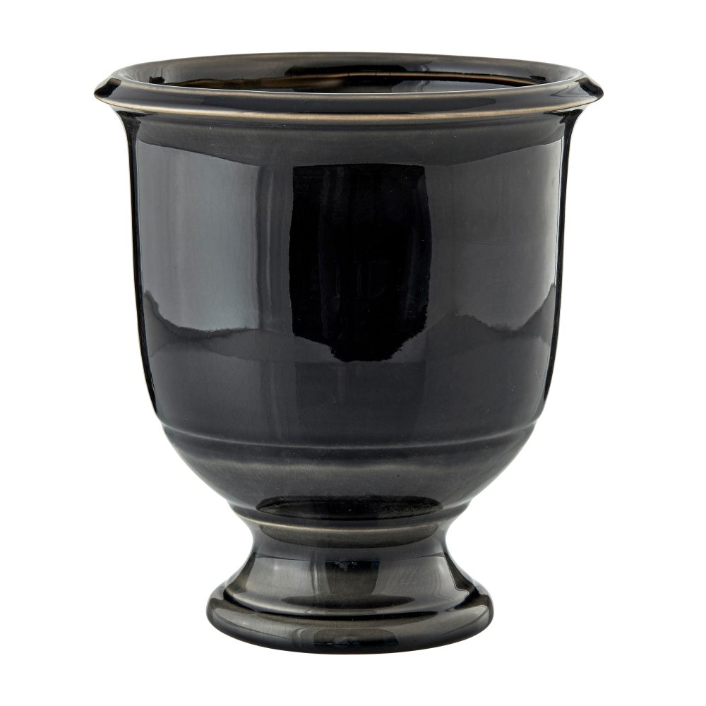 Roselle blomkruka Ø19,5 cm, Dark grey