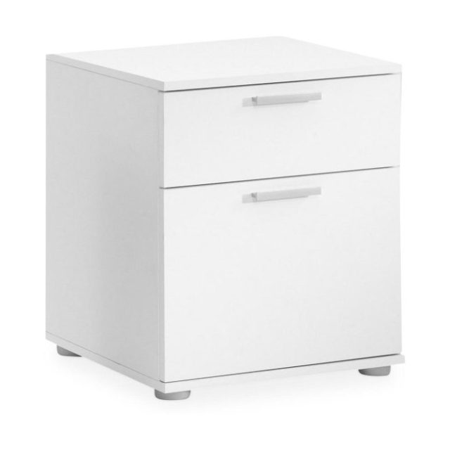 Polyxo Sängbord 45 cm med Förvaring 2 Lådor