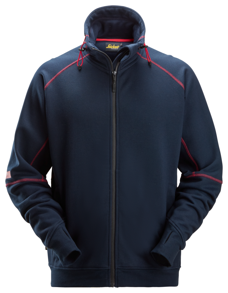 TRÖJA SNICKERS WORKWEAR PW ARC FZ MARIN STL XS