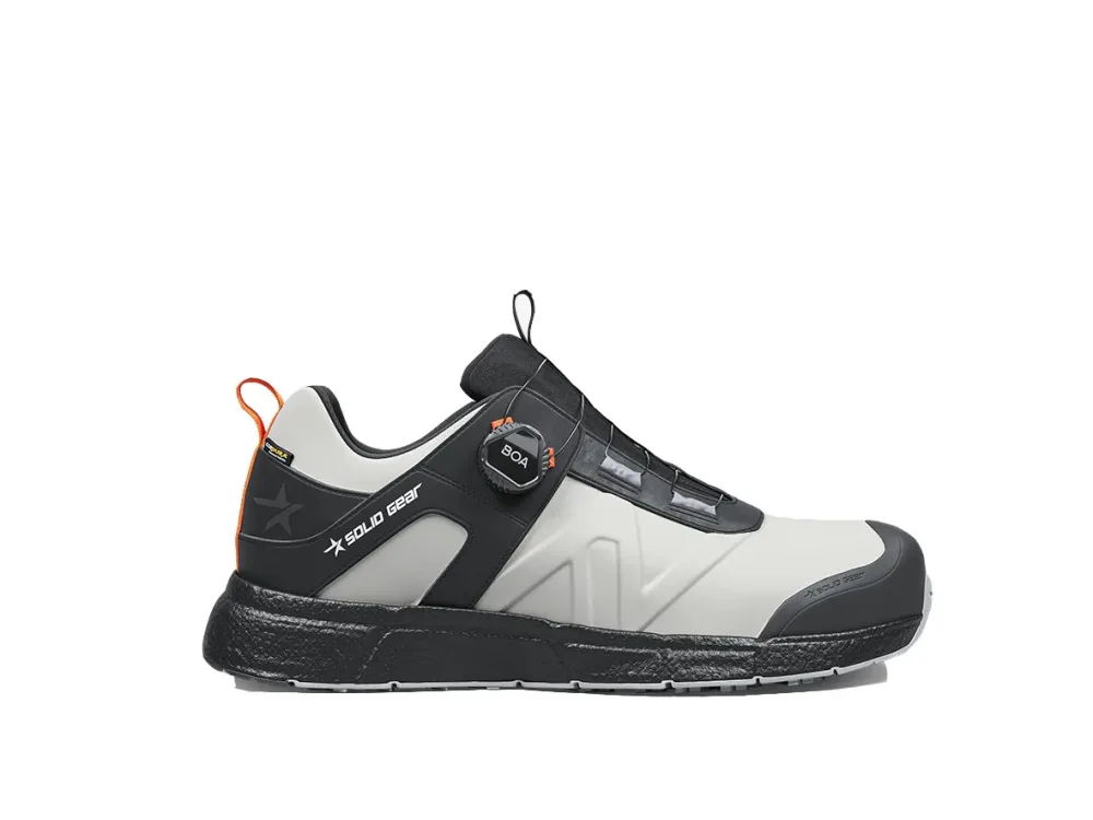 Solid Gear Revolution 2 Mono Skyddssko vit/svart, BOA, S3S 43