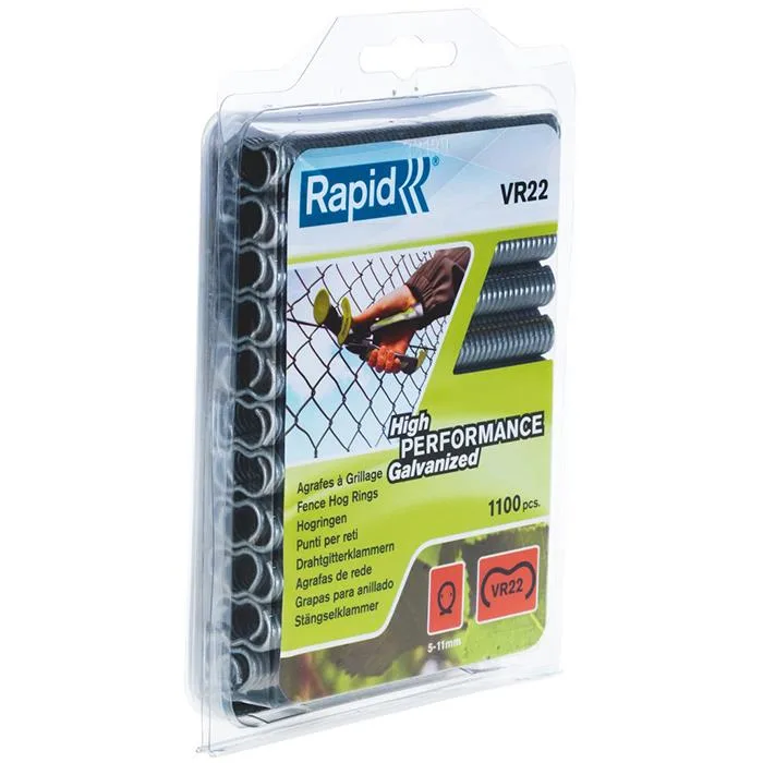 Rapid VR22 Ringklammer silver 215-pack - Bild 2