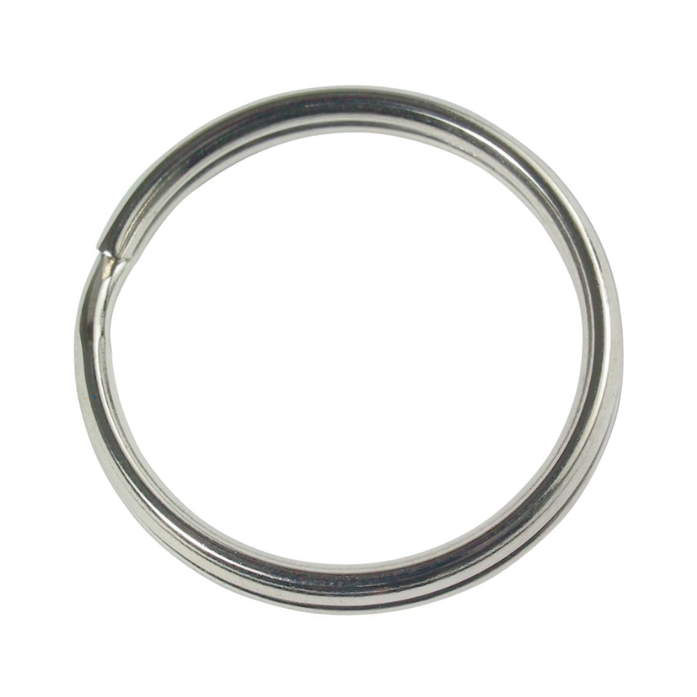 Nyckelring Rund 20mm Förnicklad 5stx5pak Bårebo 791235