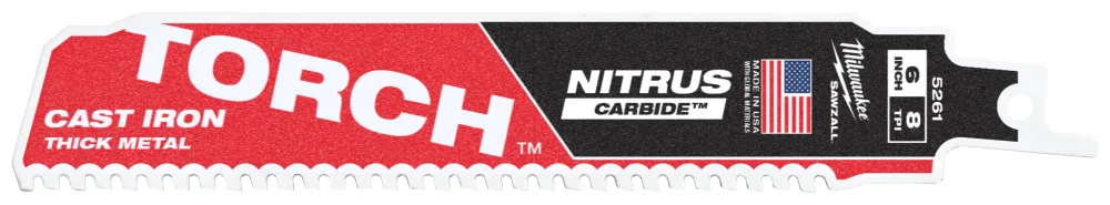 Milwaukee TCT TORCH NITRUS Tigersågblad 10T, 5-pack 230 mm