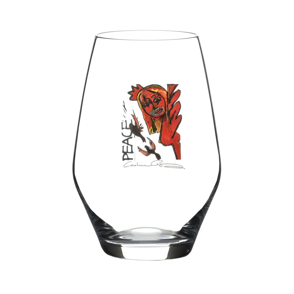 Scream Peace dricksglas, 35 cl