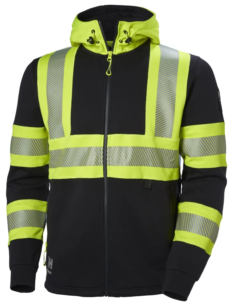 Helly Hansen Workwear ICU 79273-369 Luvtröja varsel, svart/gul XS