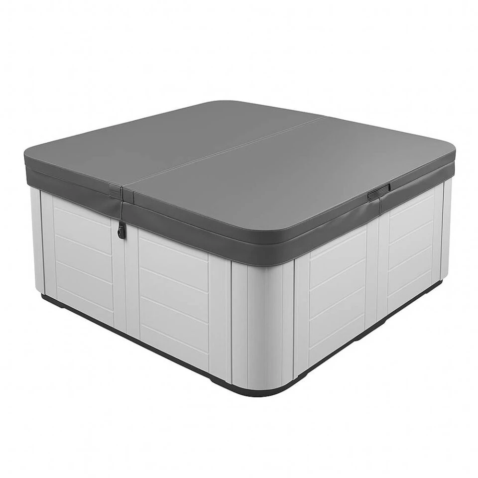 Spabadslock Premium R32 2000x2000mm, Grå | Stuvbutiken