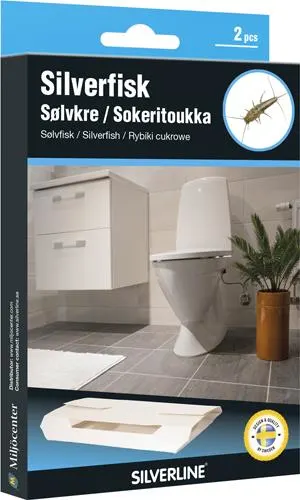 Silverline 22491 Silverfiskfälla 2-pack