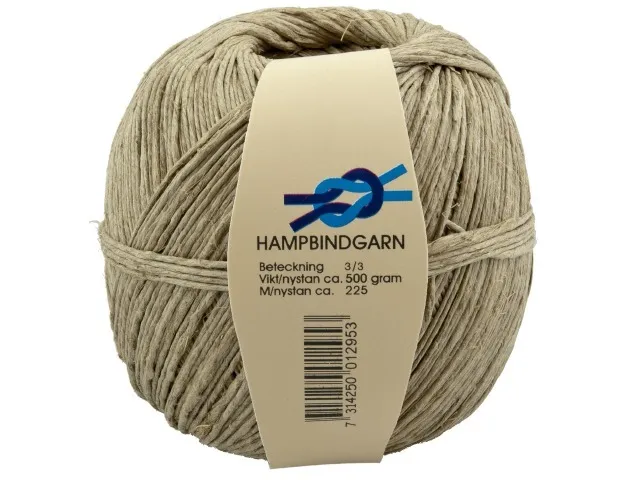 EMBALLAGEGARN HAMPA 1,6MMX225M