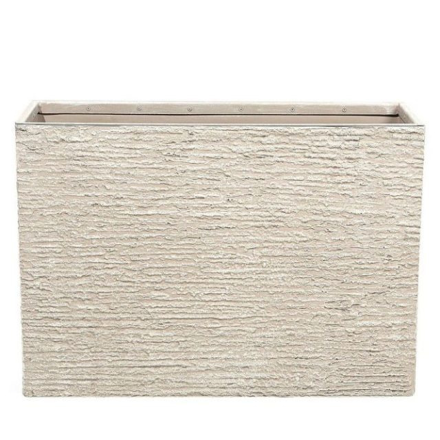 Trädgårdskruka Edessa Beige, 80x34x56 cm