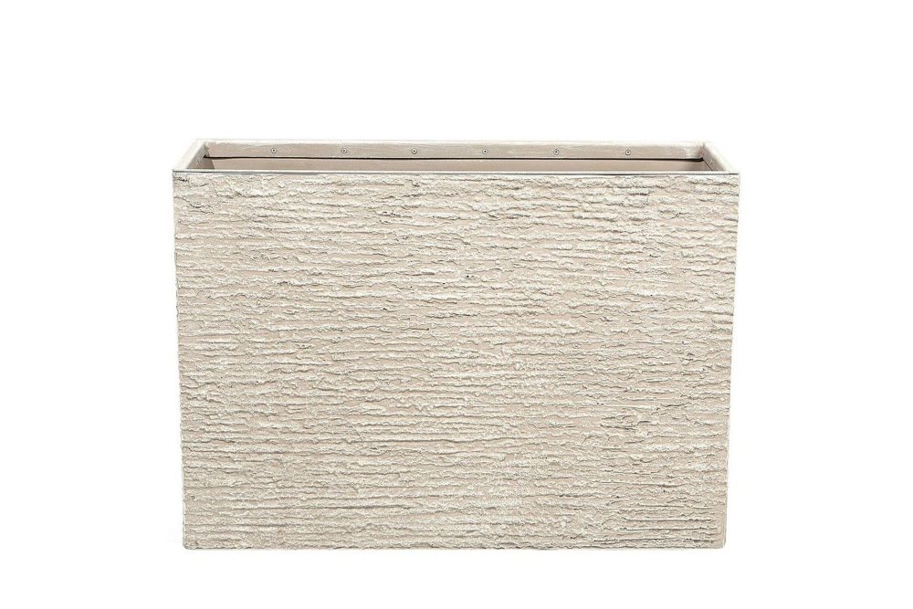 Trädgårdskruka Edessa Beige, 80x34x56 cm