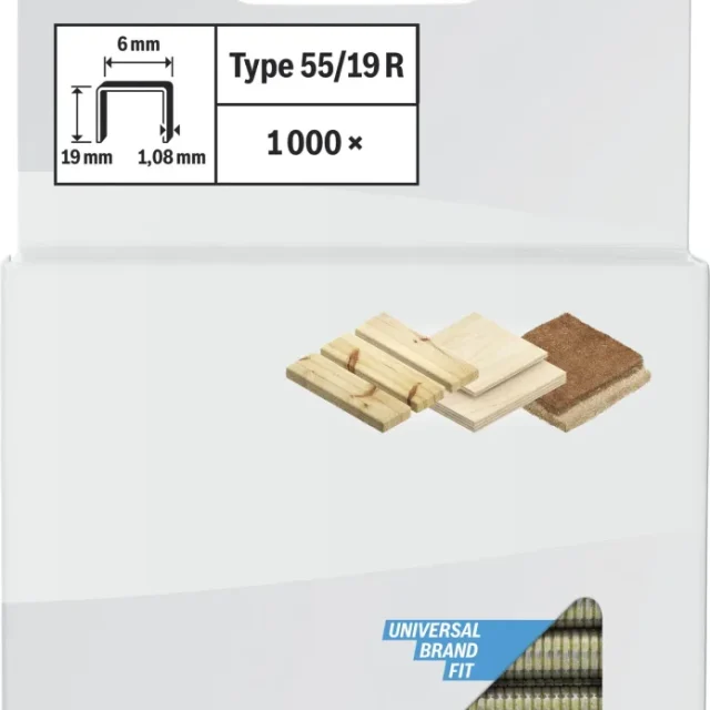 Bosch HARTSAD Klammer 19 mm, 1000-pack