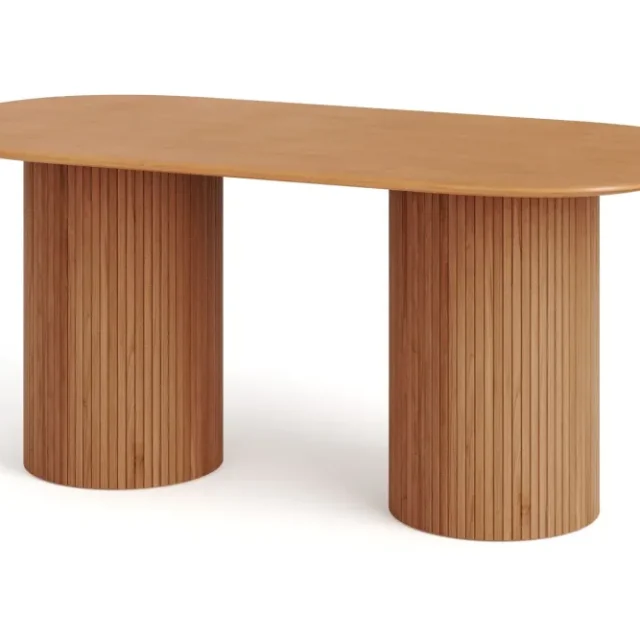 Kopparbo Matbord Oval 180x90 cm Fanér