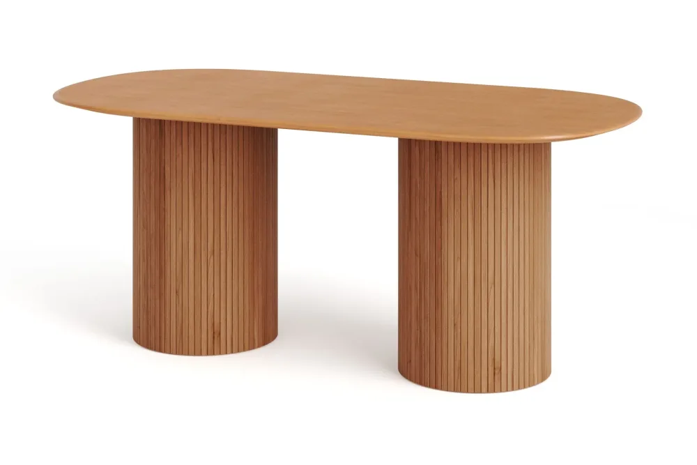 Kopparbo Matbord Oval 180x90 cm Fanér