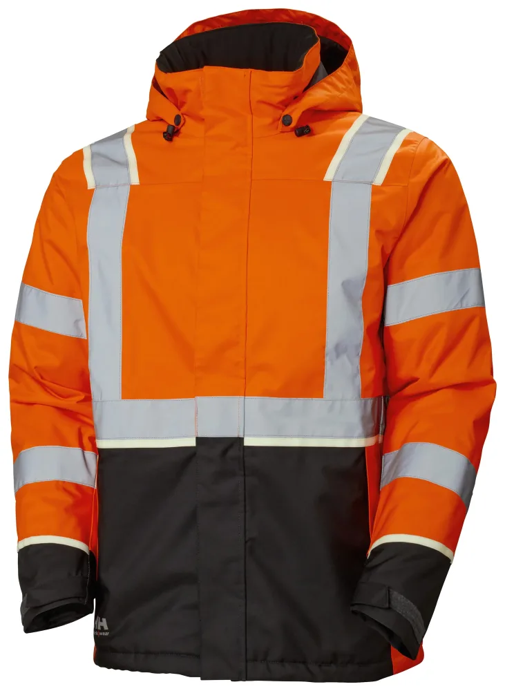 Helly Hansen Workwear UC-ME 71355_369 Vinterjacka varsel, gul/svart Varsel, Gul/Svart - Bild 2