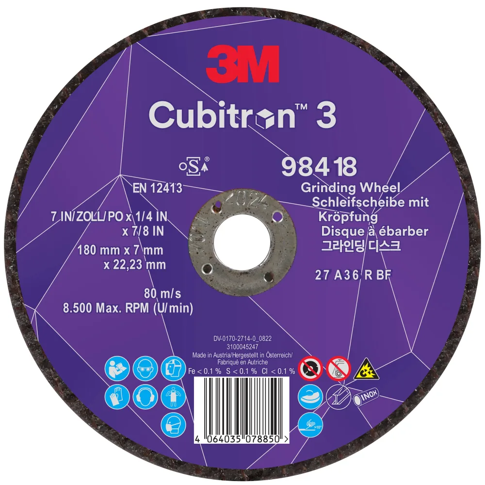 3M Cubitron 3 Navrondell 22.23 mmx125 mm - Bild 2