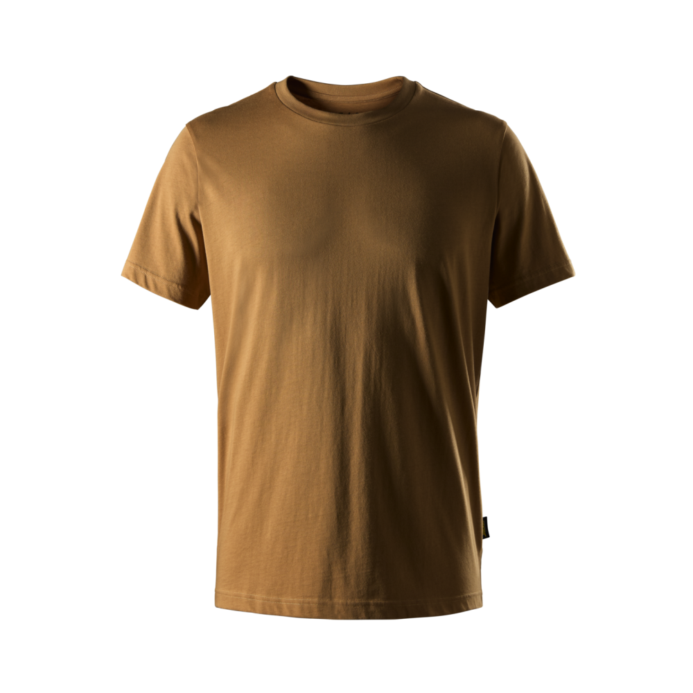 T-SHIRT I BOMULL BRUN STL M