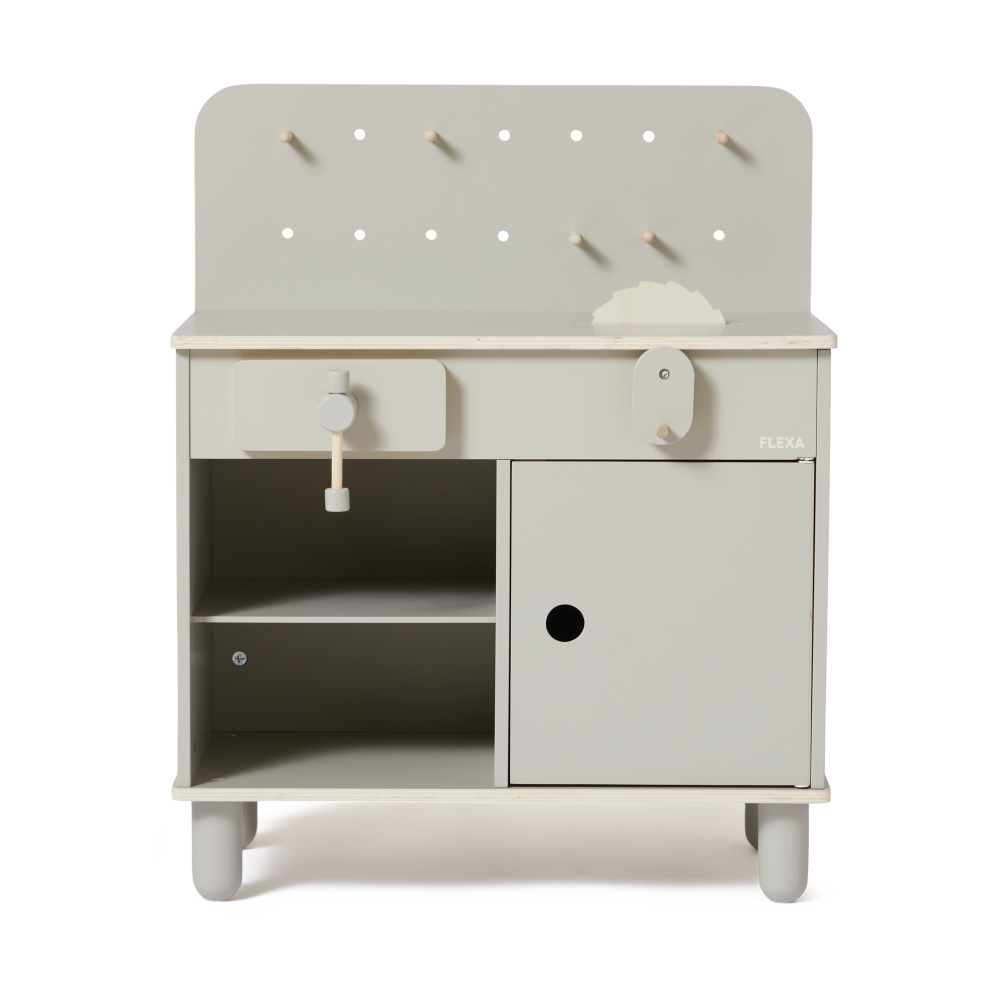 Play arbetsbänk 60x75 cm, Grå