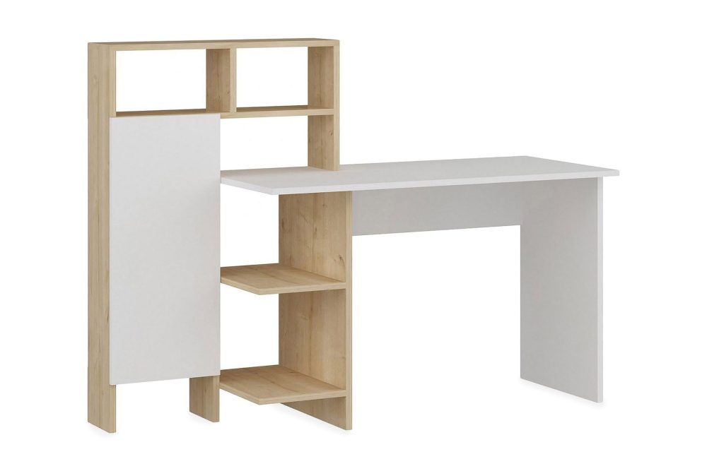 Zeko Skrivbord 120 cm med Förvaring Hylla