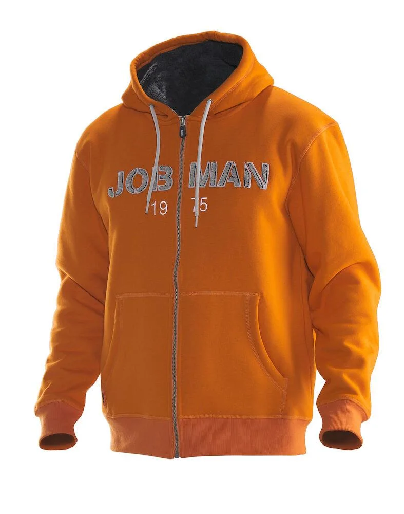 Jobman 5154 Luvtröja orange/mörkgrå Orange/Mörkgrå