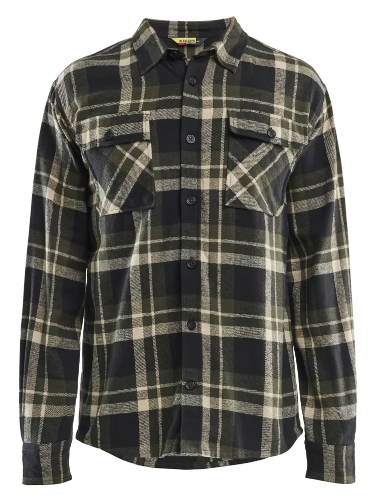 Blåkläder 3288116842984XL Skjorta grön/svart Grön/svart