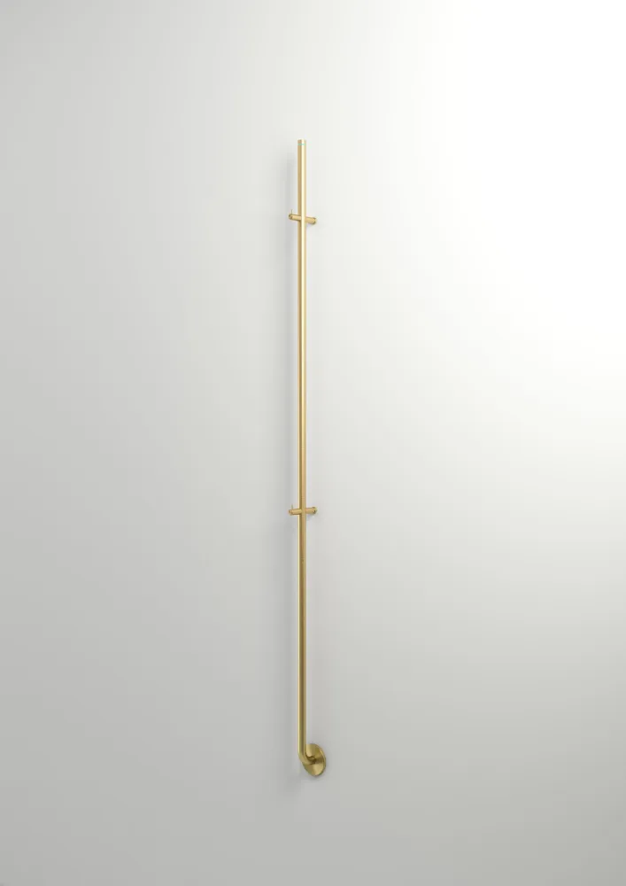 INR LINE Handdukstork 175 cm Borstat brons