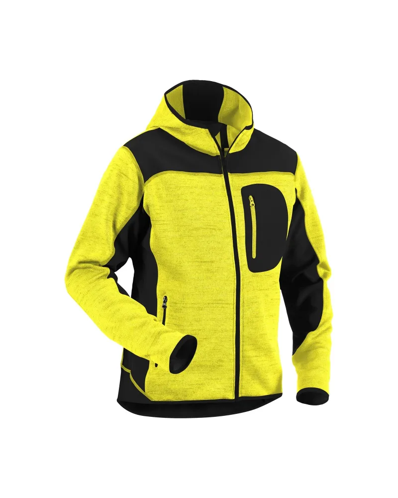 Blåkläder 4930211797994XL Jacka antracitgrå/svart, stickad Antracitgrå/Svart - Bild 2