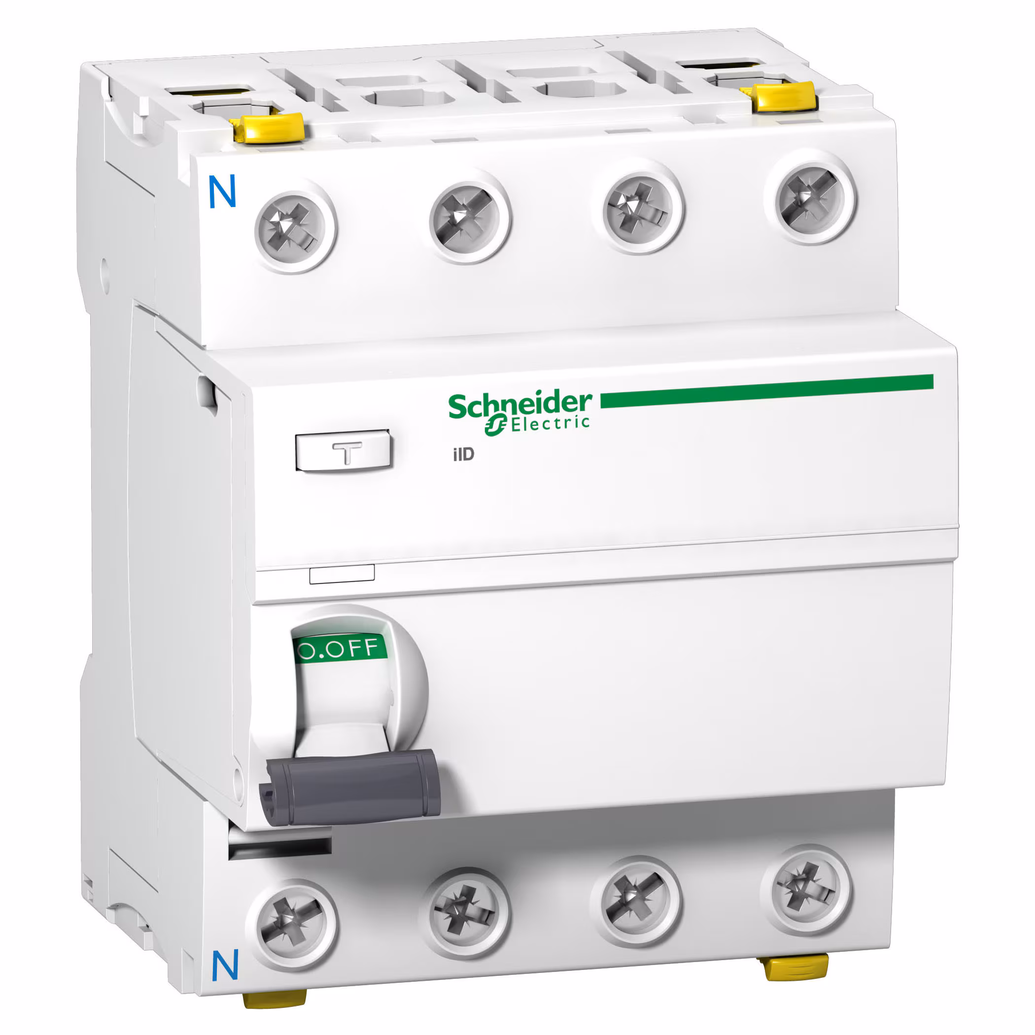 Kjøp Schneider Electric Jordfeilbryter (RCCB), Acti9 iID, 4 P, 25 A, 30 mA, 415 V A