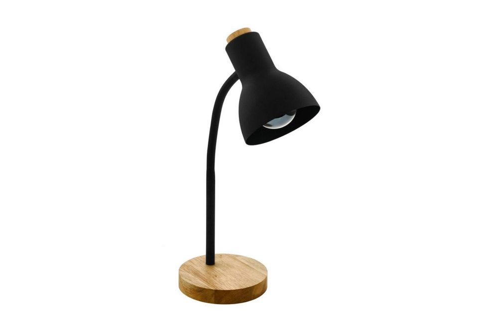 Bordslampa Eglo Veradal Svart, Brun