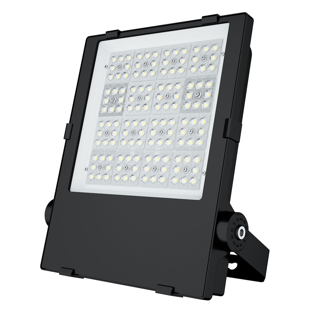 Strålkastare Areal 240W 220-240V 4000K 40800lm IP66 Svart Malmbergs 9977407
