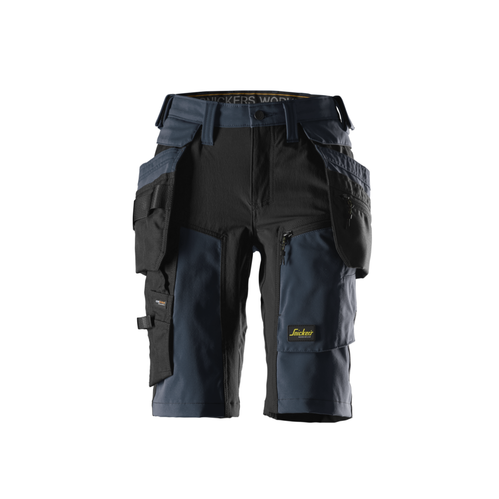 STRETCHSHORTS DAM AW HF MARIN/SVART STL 34