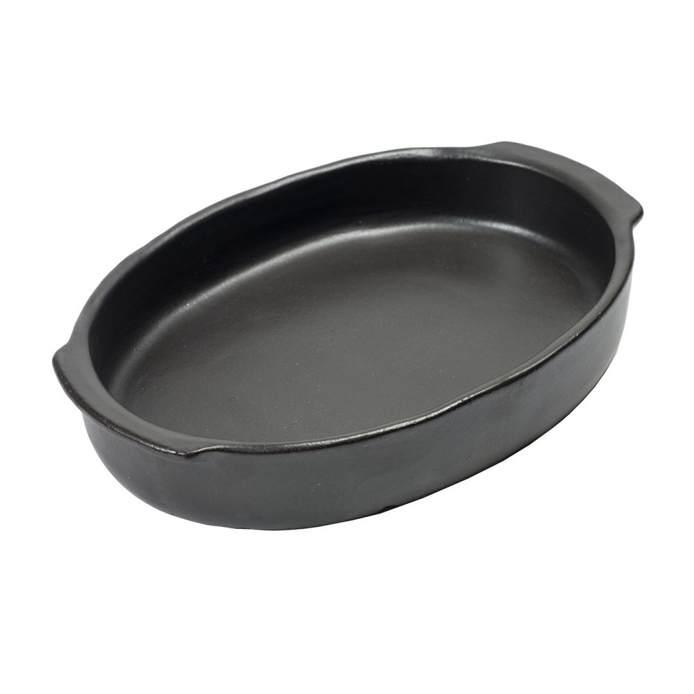 Pure oval ugnsform M, Black