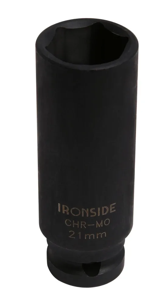Ironside 100850 Krafthylsa 1/2", längd 78 mm 16 mm