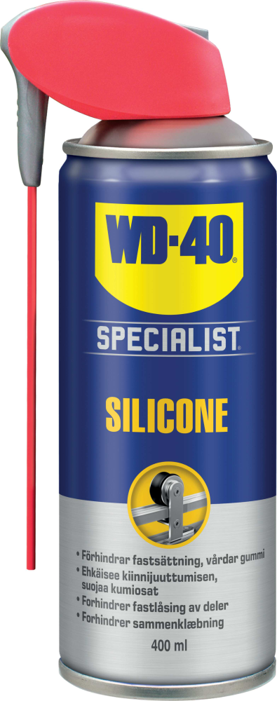 SILIKONSPRAY WD-40 SMART STRAW SP 400ML