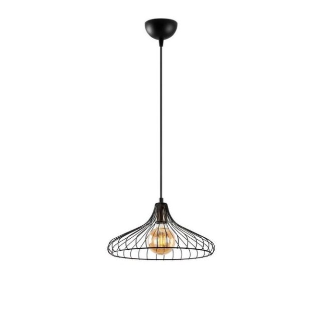 Taklampa Zairon Svart / Antik