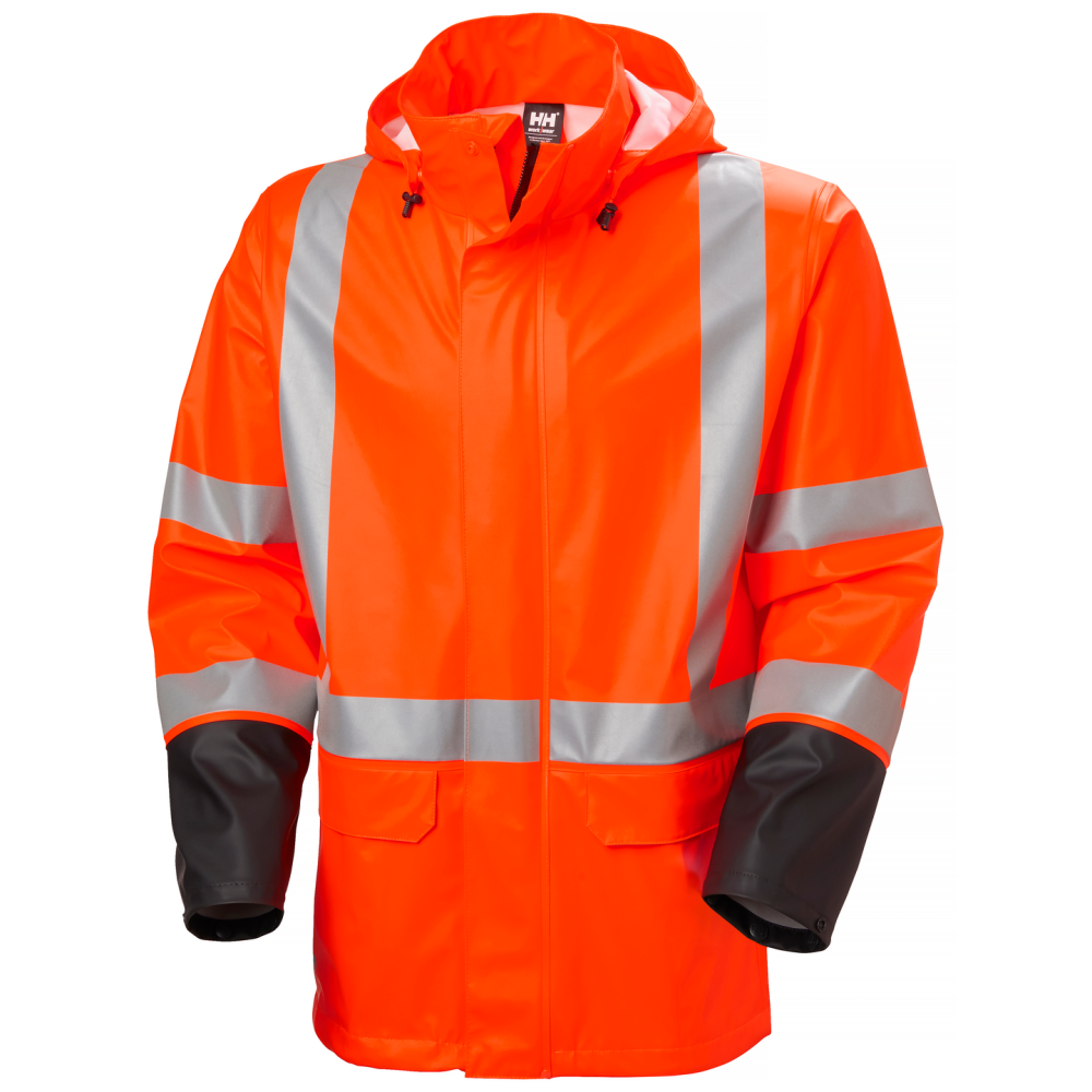 REGNJACKA 70155 ADDVIS KL3 HV ORANGE 3XL