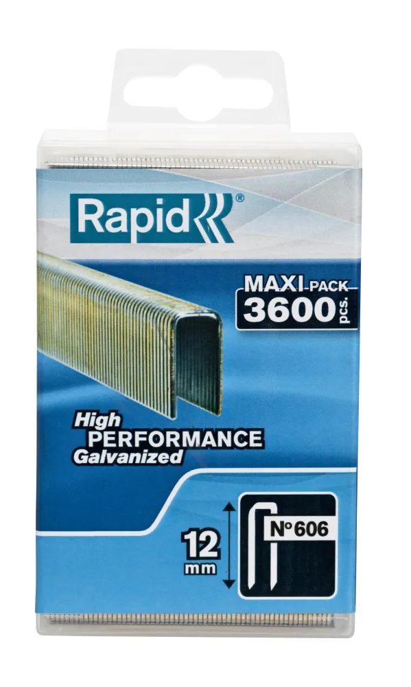 Rapid Nr 606 Dubbelspik 30 mm, 3600-pack