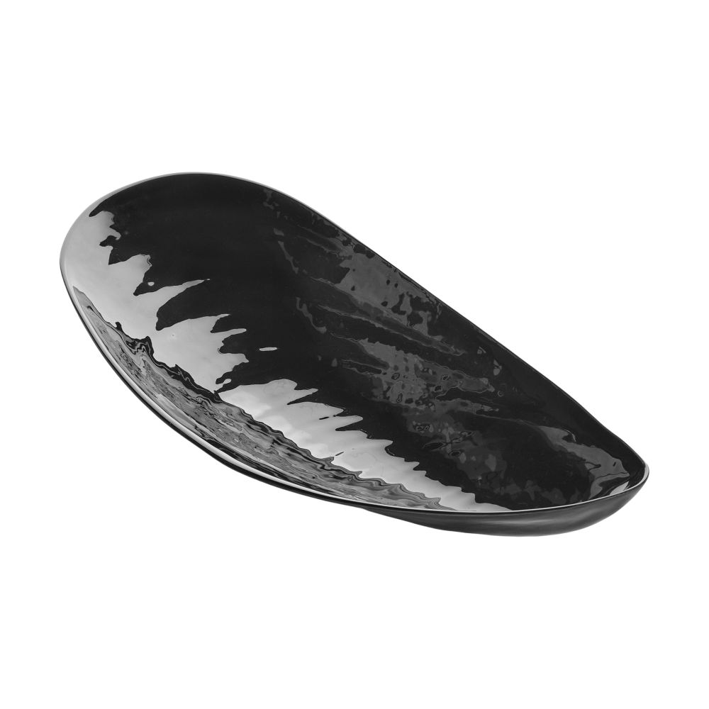 Les Objets Mouleversants Marcel skål M 14x30,5 cm, Black