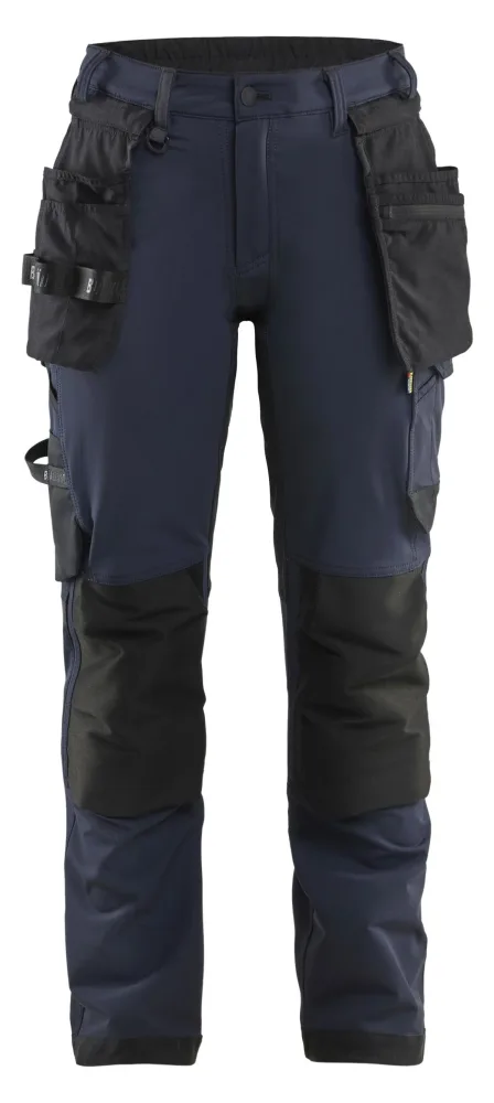 Blåkläder 712116459900D24 Arbetsbyxa svart/svart Svart/svart