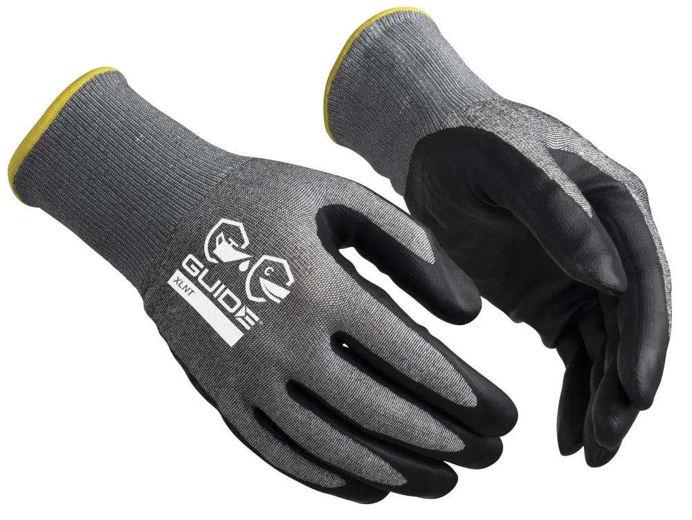 Guide Gloves 9505 Handske nitrildopp, skärskydd C, oljegrepp 7