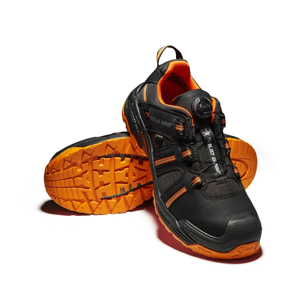 Solid Gear Hydra Skyddssko GTX, svart/orange, glasfiberhätta 42