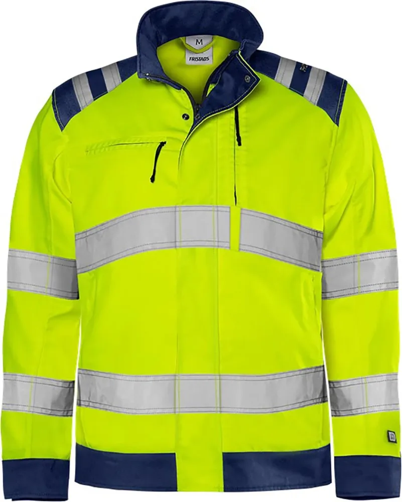 Fristads 4067 GPLU Varseljacka varselgul/svart Varselgul/Svart